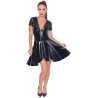 Black Level Robe Vinyl Dress Fripon Noire